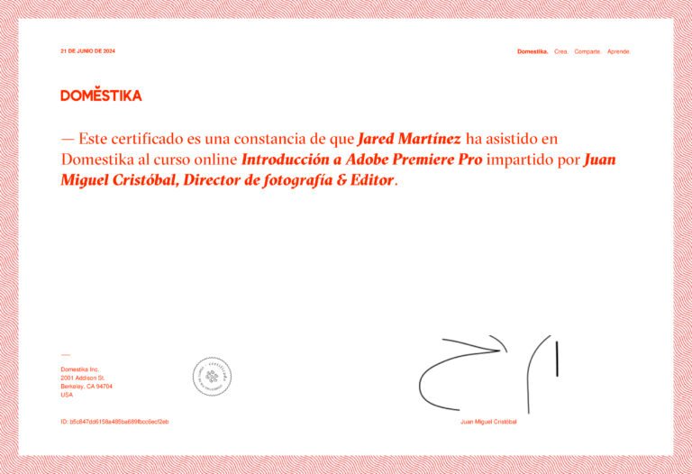 Introducción a Adobe Premiere Pro